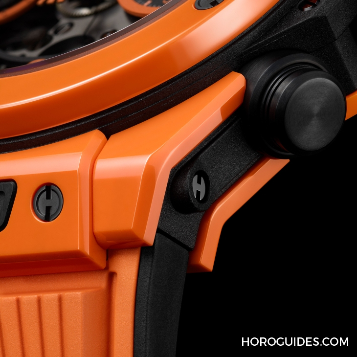 HUBLOT - 今夏最時(shí)尚的色彩！ HUBLOT推出全新Big Bang Unico Orange Ceramic橙色陶瓷腕表