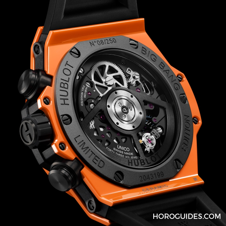 HUBLOT - 今夏最時(shí)尚的色彩！ HUBLOT推出全新Big Bang Unico Orange Ceramic橙色陶瓷腕表