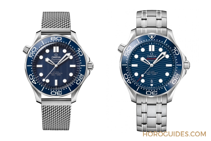 OMEGA - SEAMASTER - 210.30.42.20.03.002 - 007手腕再次提前曝光新作？ 巴黎奧運會謎樣的OMEGA Seamaster黑面無日期款