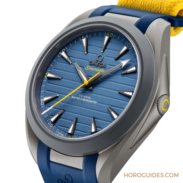 OMEGA - SEAMASTER - 220.92.41.21.03.002 - 超輕鈦金！ OMEGA為奧運金牌得主Armand Duplantis推出新款Seamaster Aqua Terra Ultra Light
